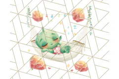 Alien Vacation Clipart PNG, Cute Summer Galaxy Art Clip Art Product Image 5