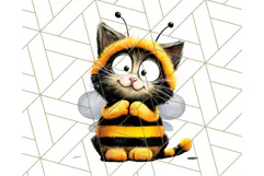 Halloween Animals in Costumes Clipart PNG, Cute Pets Art Product Image 5