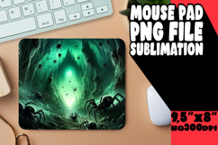 JOYFUL mouse PAD PNG Inspiration, Horror Halloween Product Image 1