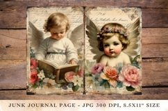 Printable Junk Journal Pages baby 4 Product Image 1