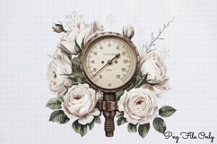 Antique Winter Photography Clipart PNG Product Image 1