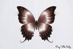 Smoke Butterflies Clipart PNG Product Image 1