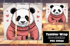 CUSTOM PNG Tumbler Design 20oz , Valenines Animals Product Image 1