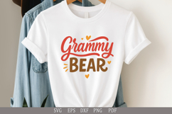Cute Grandma Design for T-Shirts and Gifts SVG PNG EPS PDF Product Image 1