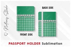 2 Trendy Fashion patterns - Passport Holder sublimation. Product Image 7