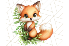 Whimsical Woodland Animals and Nature PNG, Forest Animals Product Image 5