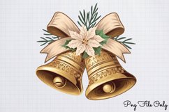 Rustic Christmas Sublimation Clipart PNG Product Image 1