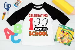 Celebrating 100 Days Of School SVG, School SVG Design Product Image 2
