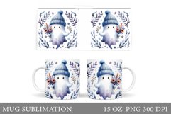 Cute Ghost Mug Sublimation. Cute Ghost Sublimation Product Image 1