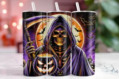 Halloween Skull Tumbler Wrap | Sublimation | Tumblers Product Image 1