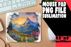 Desert Oasis 3D Mousepad Design Sublime Nature Product Image 1