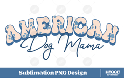 American Dog Mama Papa 4th of July USA Paw DTF PNG Bundle Product Image 2