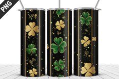 3D St Patrick&#039;s Day Tumbler Wrap| Sublimation Design Product Image 2