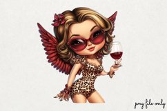 Lazy Sassy Angle for Valentine Clipart PNG Product Image 1