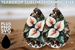 Blissful Teardrop Earrings Gift Ideas, Leopard Prints Product Image 1