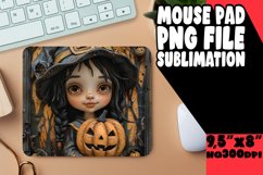 Spooky 3D Mouse Pad Design Keychain Fall Halloween Art Product Image 1
