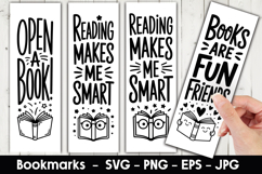Reading Smart Bookmark Sublimation Product Image 1