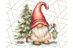 Scandinavian Christmas Gnomes Clipart PNG, Cute Gnome Png Product Image 5