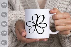 Retro Style Flower SVG Design Product Image 3