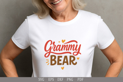 Cute Grandma Design for T-Shirts and Gifts SVG PNG EPS PDF Product Image 2
