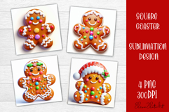 3D Christmas Coaster Sublimation |cute animal Product Image 6