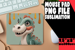 LUMINOUS DESK PAD INNOVATIVE ART, Cute Dino Product Image 1