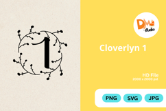 Cloverlyn Monogram Product Image 1