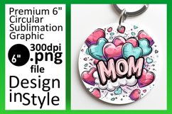 Mother's Day Round Sublimation Delights Product Image 1