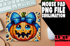 PLAYFUL DESK MAT FUN SUBLIMATION, Cute Pumpkin Product Image 1