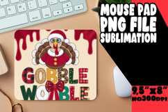 Cheerful Mouse Pad PNG Style, Holiday Product Image 1
