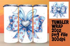 Charming 20oz Tumbler Design , Easter Bunny Product Image 1
