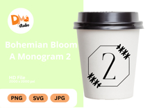Bohemian Bloom Monogram Product Image 1