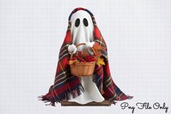 Halloween Autumn Plaid Clipart PNG Product Image 1