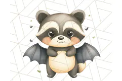 Halloween Animal Costumes PNG, Cute Spooky Animals Clipart Product Image 5