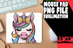 UNIQUE MOUSE MAT INSPIRATIONAL MAGIC, Unicorn Product Image 1