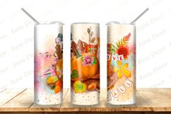 Fall in the garden Tumbler Sublimation 20 oz Product Image 4