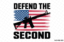 Defend the second svg | 4th of july Svg | Svg Cut Files Product Image 1