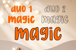 Super Magic Font Bundle, Bubbly Fonts, 5 Styles, Handwritten Product Image 13