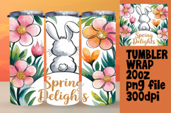 Stylish 20oz Tumbler Design , Easter Product Image 1