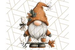 Thanksgiving Gnome Clipart PNG Cute Fall Gnomes, Gnome Png Product Image 5