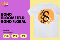 Boho Bloomfield Boho Floral Monogram Product Image 1