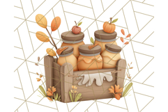 Woodland Apple Orchard Festival PNG Fall Clipart Product Image 5