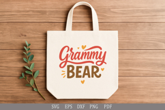 Cute Grandma Design for T-Shirts and Gifts SVG PNG EPS PDF Product Image 4