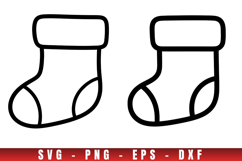 Christmas icon svg, icon png clipart, christmas outline svg Product Image 1