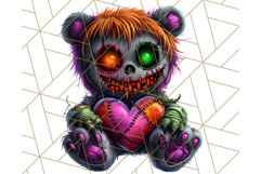Spooky Cute Monster PNG Clipart, Adorable Halloween Monsters Product Image 5