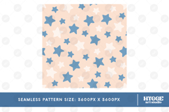 American 4th of July Patriotic Stars Seamless Pattern Bundle Product Image 5
