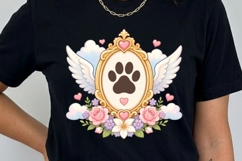 Forever In My Heart Dog Memorial Clipart | 14 PNG Pet Loss Product Image 4