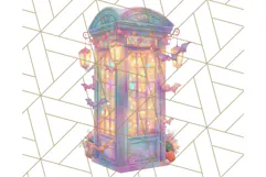 Pastel Halloween Town PNG Clipart, Spooky Shops & Homes Png Product Image 5