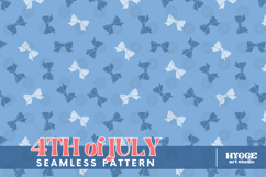 American 4th of July Coquette Bow Seamless Pattern Bundle Product Image 8