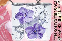 Ocean Serenade: 20oz Sublimation Tumbler Art Product Image 1